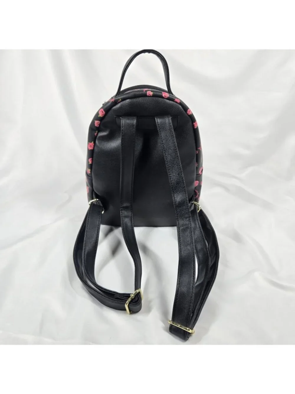 Juicy Couture Black Disty Dusty Rose Promenade Small Backpack